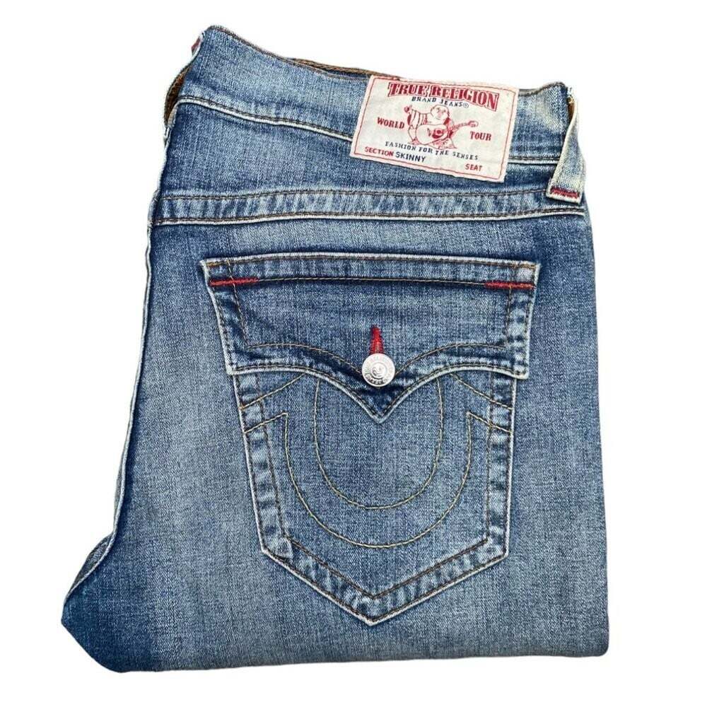 True Religion Jeans Size 36 SKINNY Blue